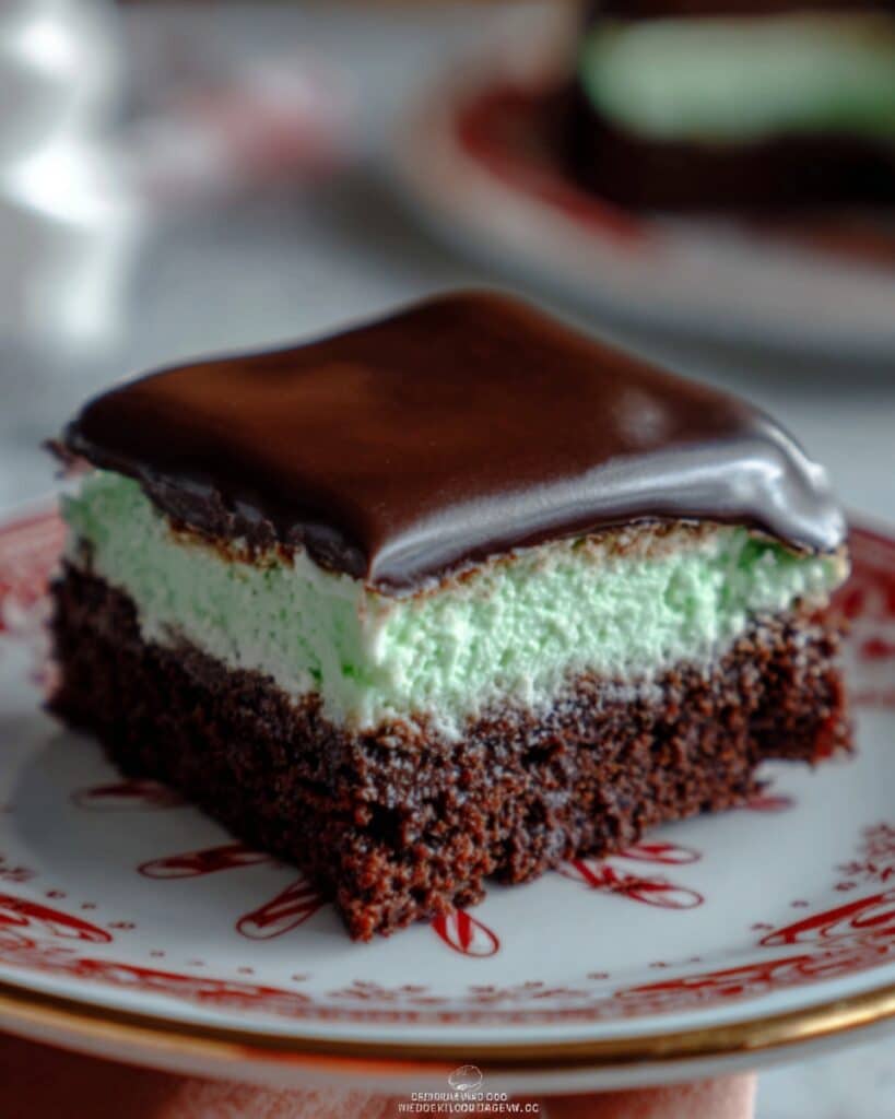Mint Chocolate Brownies Recipe