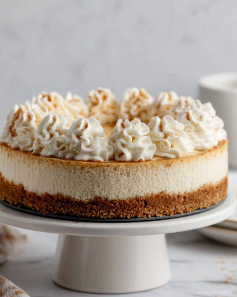 Eggnog Cheesecake Recipe