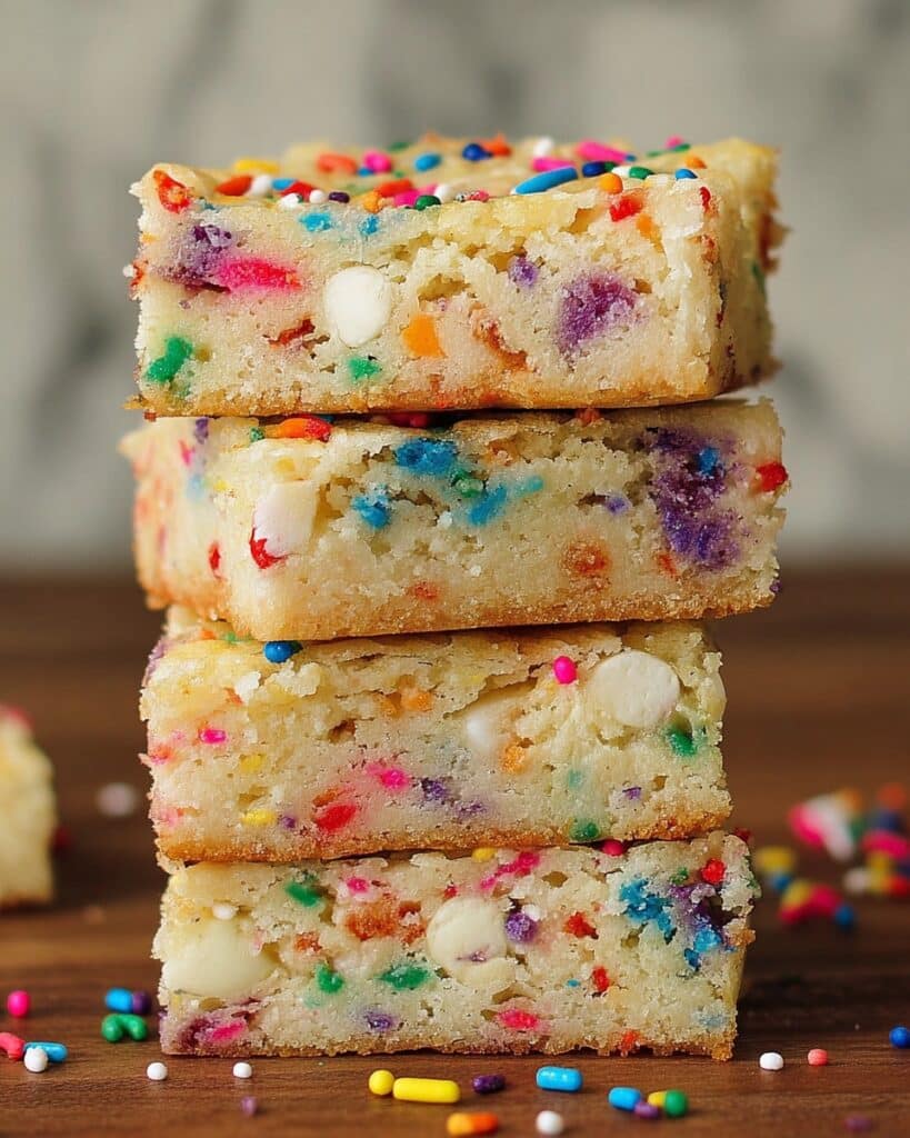 Confetti Cheesecake Bars Recipe