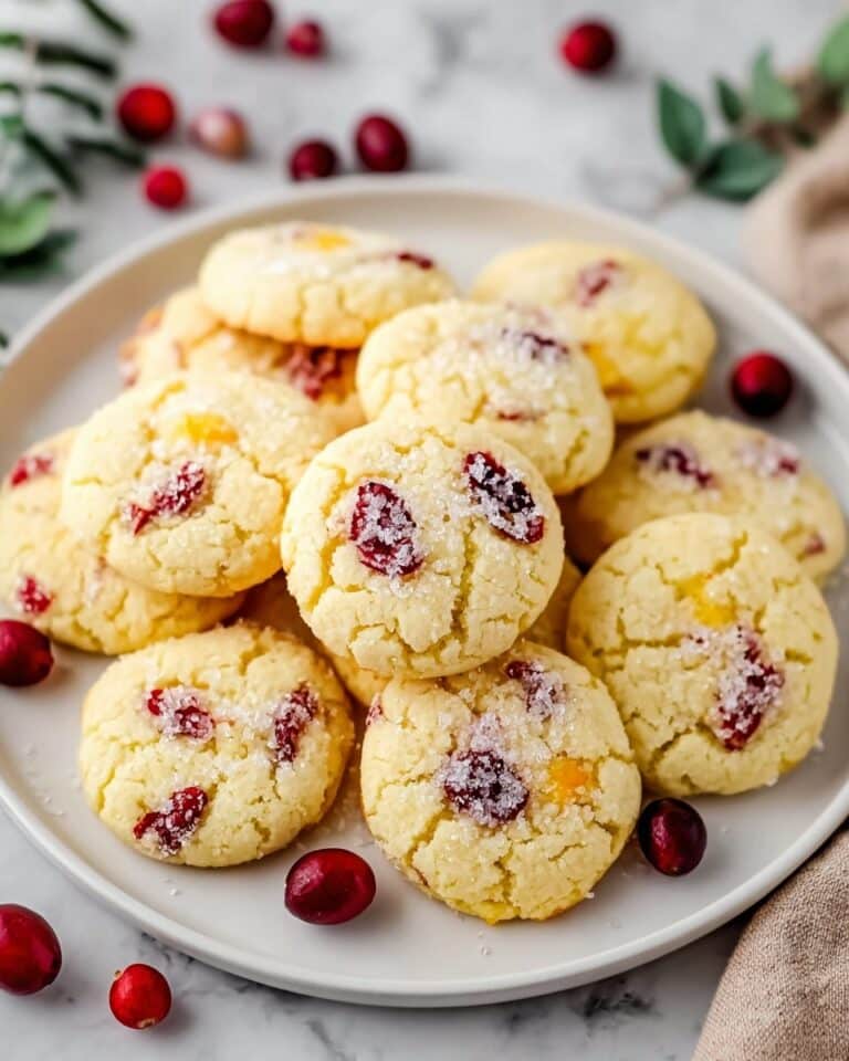 Orange Cranberry Cookies Recipe