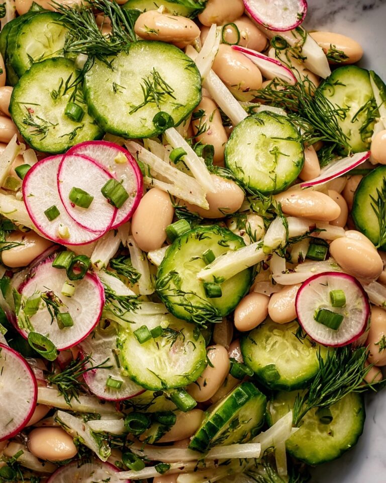 Dilly White Bean Cucumber Salad Recipe