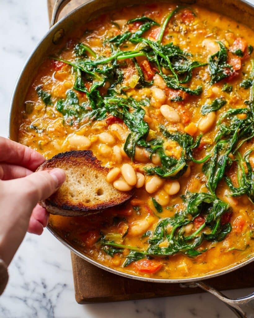 Creamy Tomato White Bean Stew Recipe