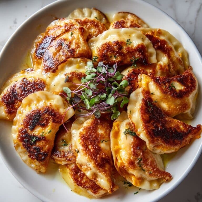 Irresistible Polish Pierogi Recipe with Sweet Potato & Cheese Recipe