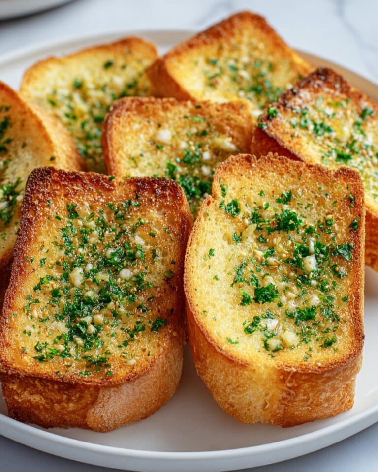 Crispy Garlic Bread Recipe