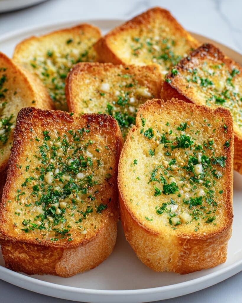 Crispy Garlic Bread Recipe