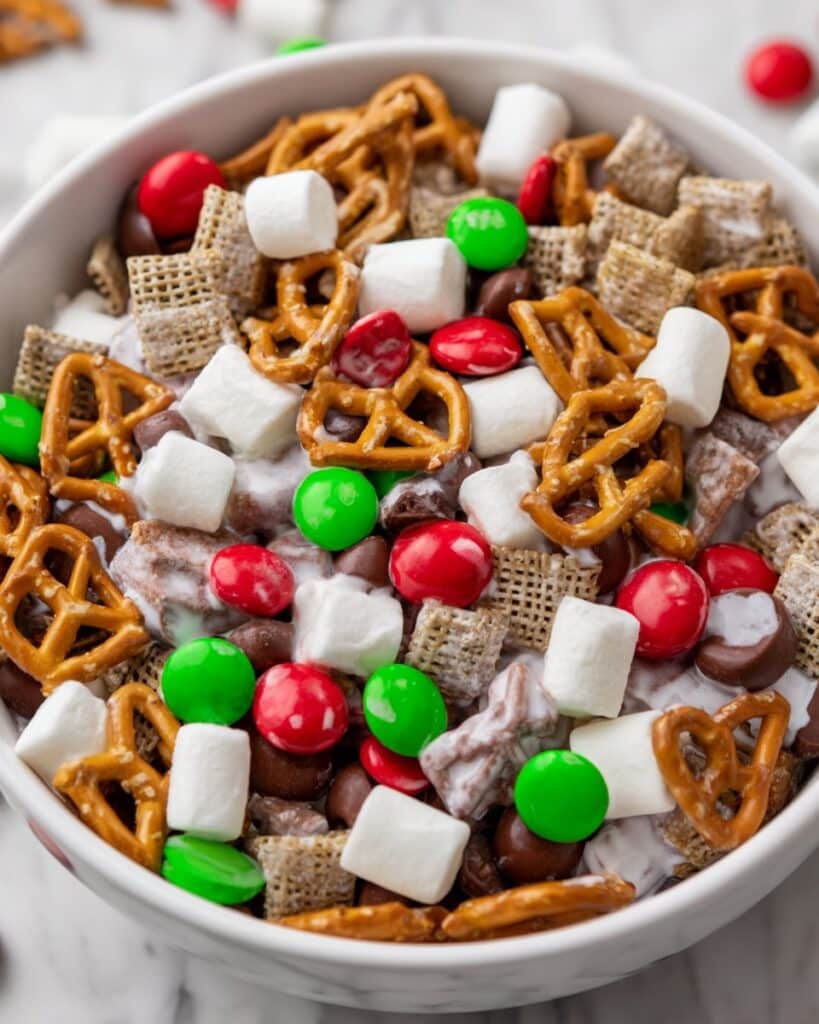Holly Jolly Snack Mix Recipe