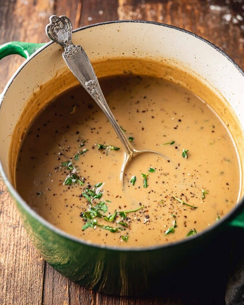 Turkey Gravy Without Drippings Recipe