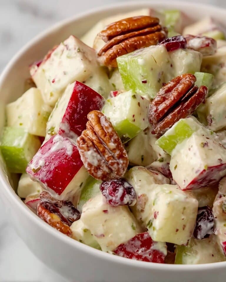 Crisp Apple Cranberry Walnut Salad Recipe