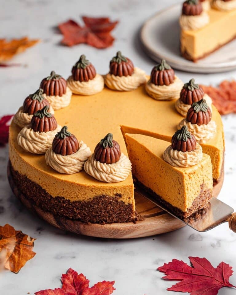 No Bake Vegan Pumpkin Cheesecake Recipe