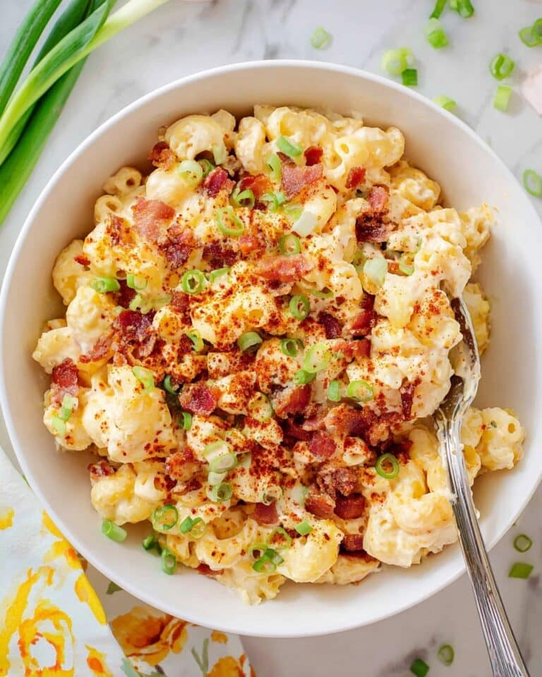 Deviled Egg Pasta Salad Recipe
