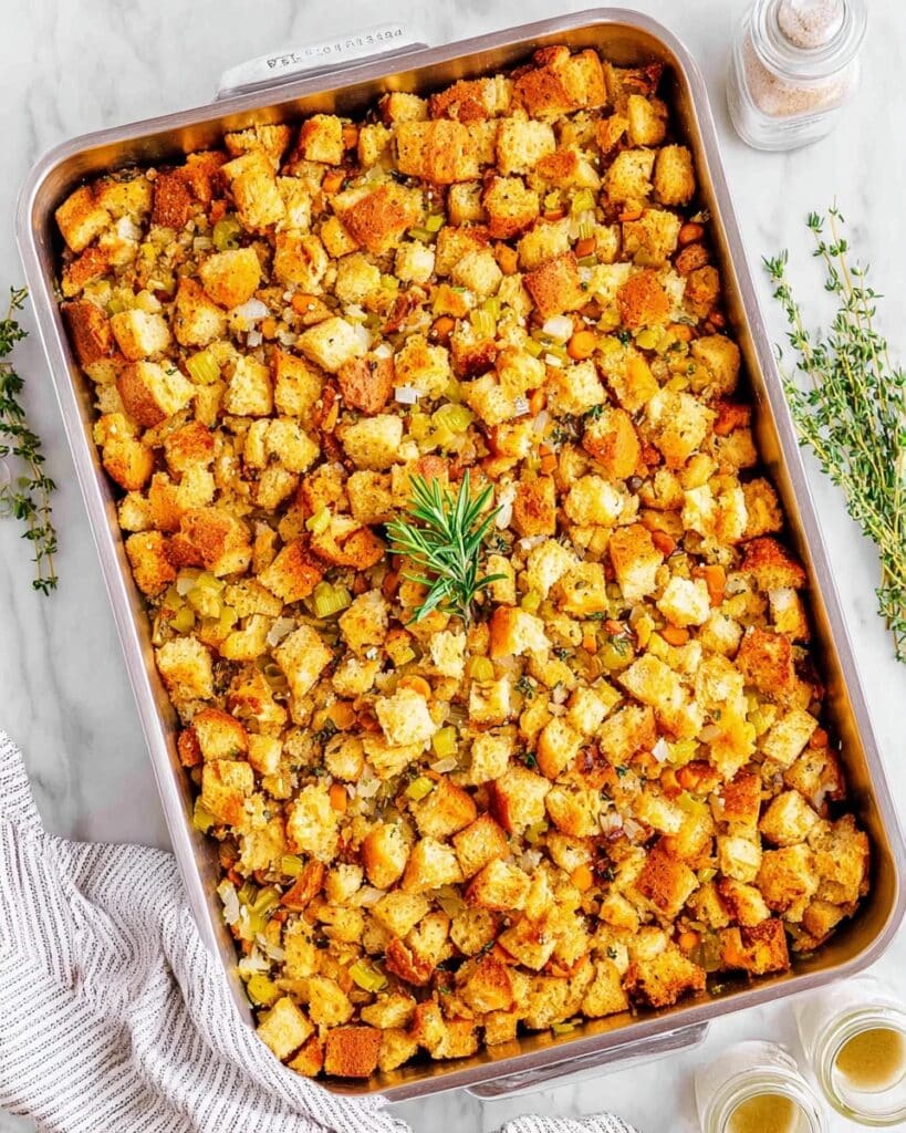 Semi-Homemade Herbaceous Stuffing Recipe