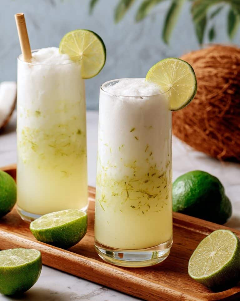 Brazilian Lemonade with Coconut Recipe