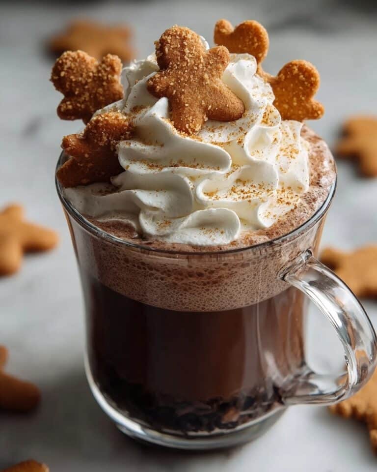 Christmas Gingerbread Hot Chocolate Recipe