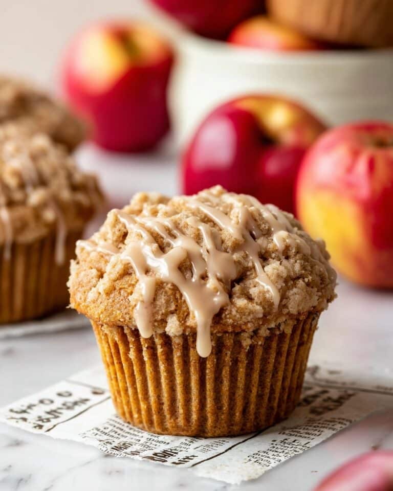 Vegan Apple Cider Muffins With Cinnamon Streusel Recipe