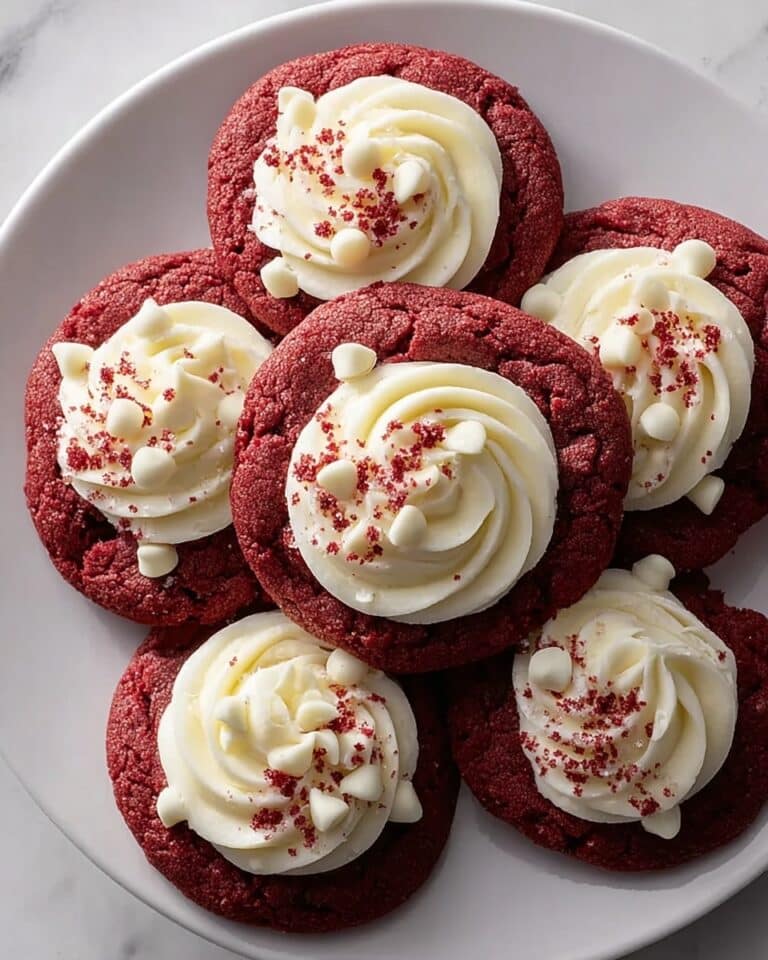 Crumbl Red Velvet Cupcake Cookies Recipe