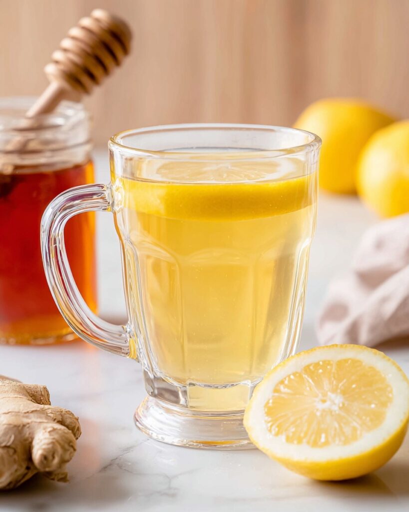Fresh Ginger Honey Tea Recipe