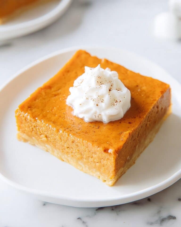 Pumpkin Pie Dessert Bars Recipe
