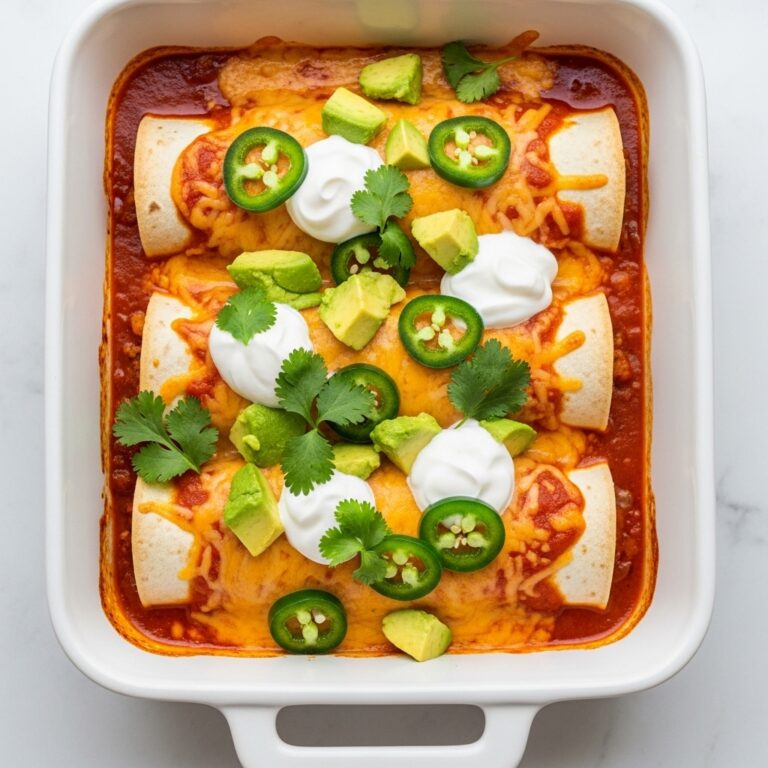 Easy Cheesy Enchiladas Recipe