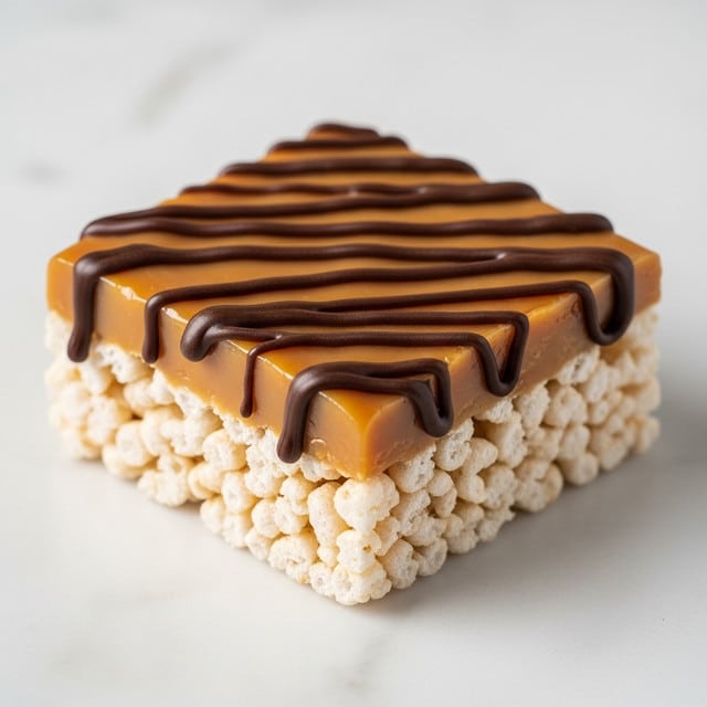 Indulgent Salted Caramel Rice Krispie Treats Recipe