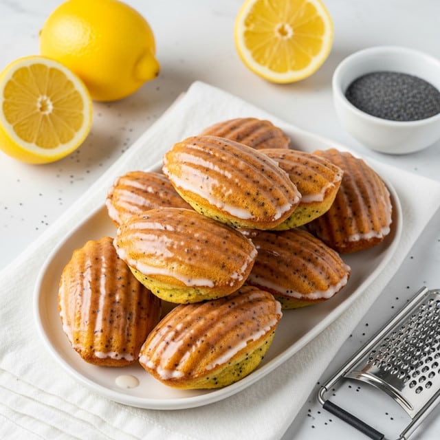 Lemon Poppy Seed Madeleines Recipe
