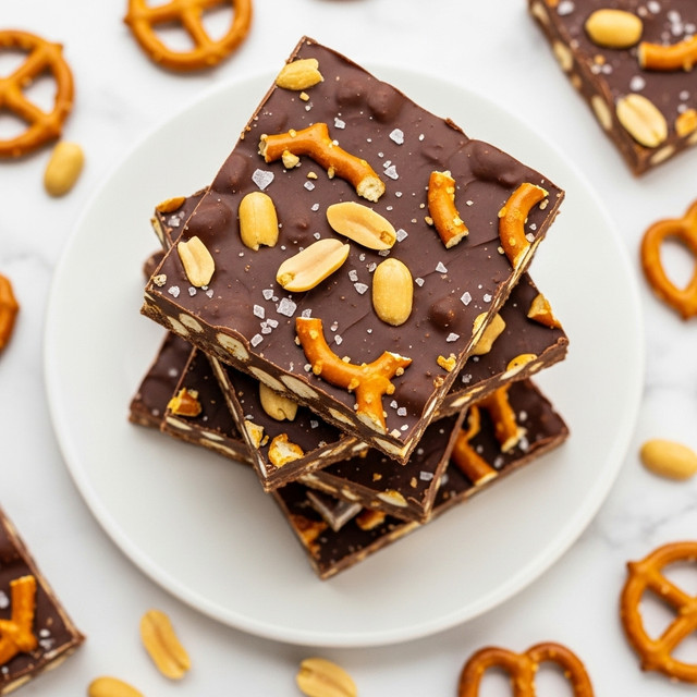 Milk Chocolate Peanut Butter Pretzel Bark Recipe