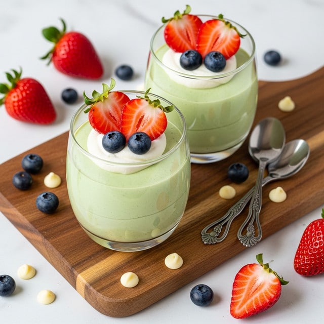 Tofu Matcha White Chocolate Mousse Recipe