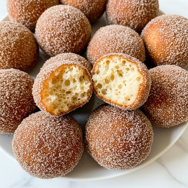 Cinnamon Sugar Donut Holes Recipe