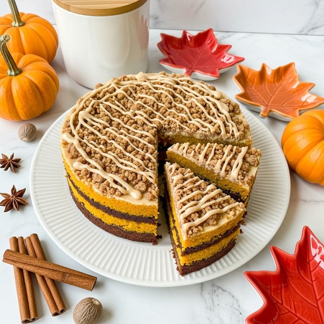 Vegan Pumpkin Coffee Cake Recipe
