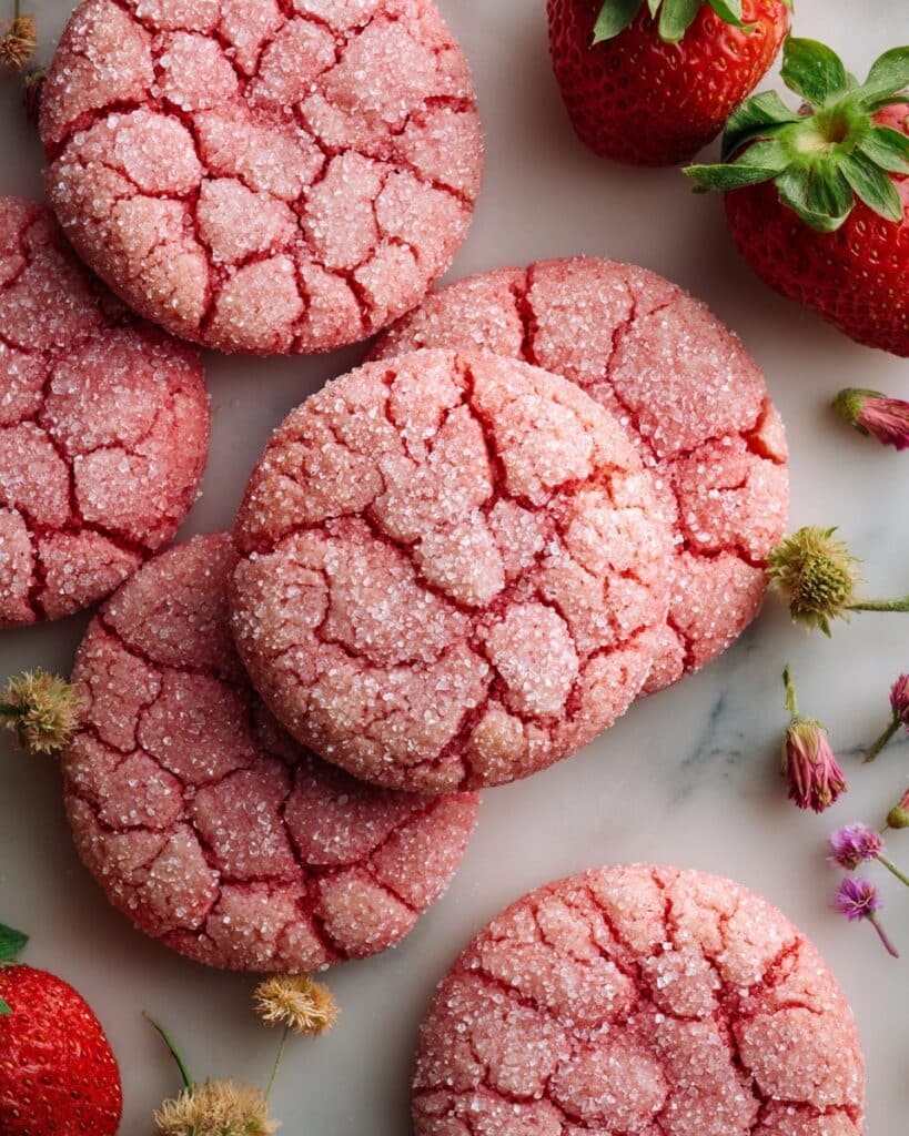 Vegan Strawberry Sugar Cookies Recipe