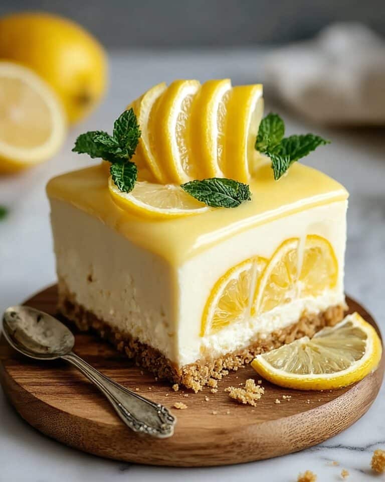 Creamy Vegan Lemon Cheesecake Bliss Recipe