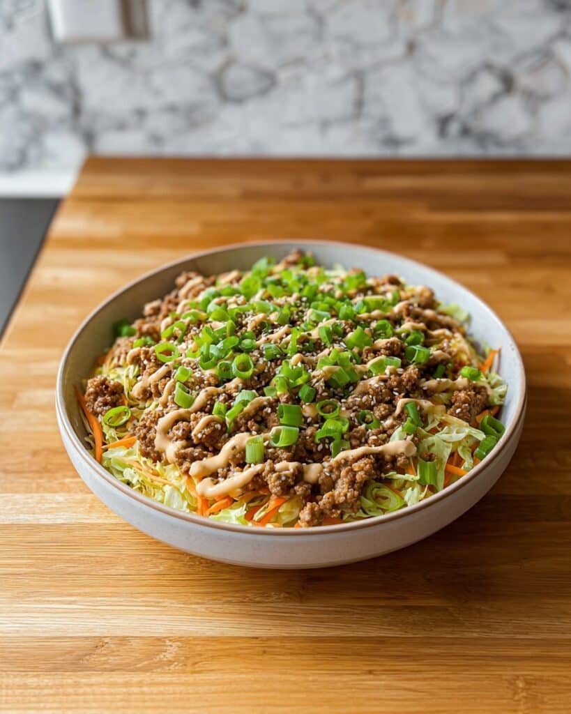 Easy Egg Roll in a Bowl: A Healthy Low-Carb Recipe