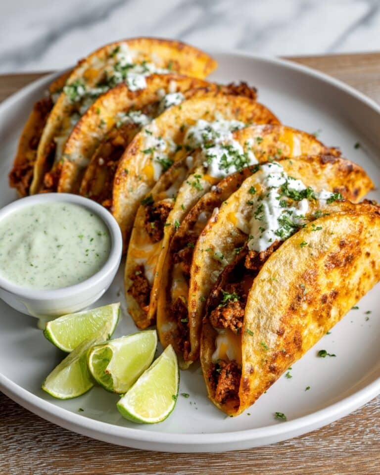 Crispy Ground Beef Tacos Recipe