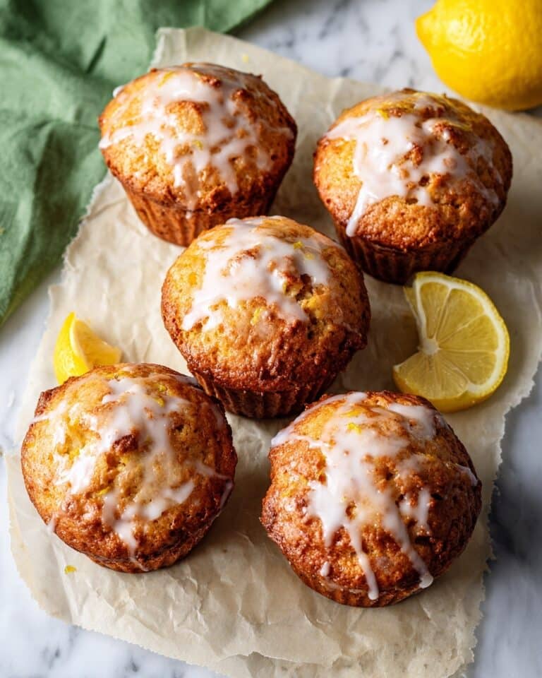 Sourdough Lemon Muffins Recipe