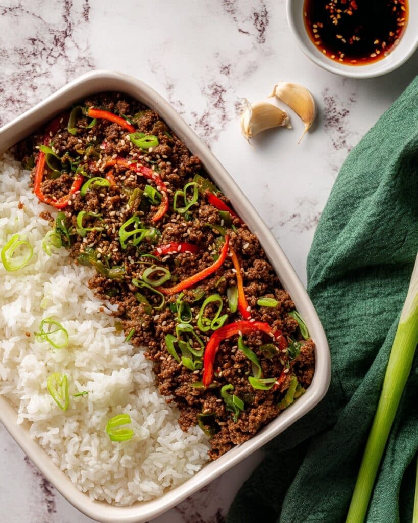 Dairy-Free Ground Beef and Rice Meal Prep Recipe
