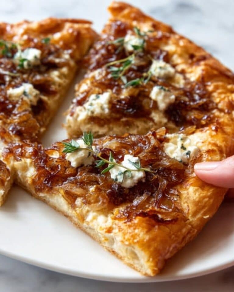 Irresistible Caramelized Onion and Goat Cheese Tarts in 3 Easy Steps Recipe