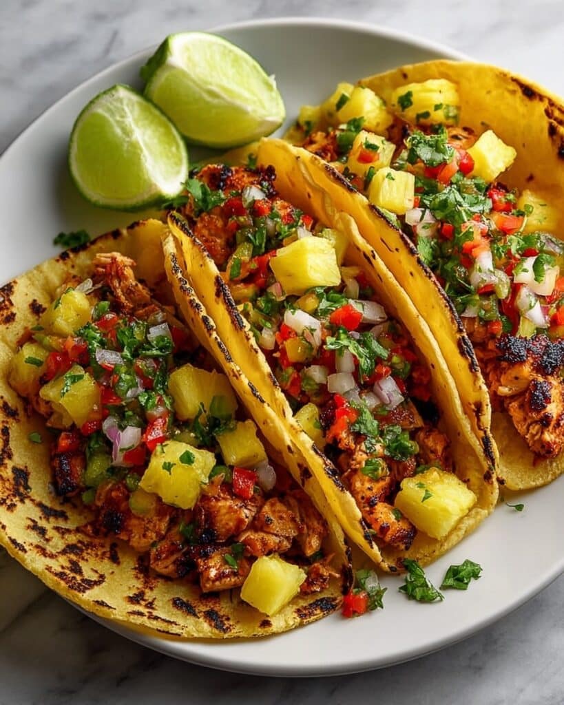 Pineapple Chicken Tacos Recipe