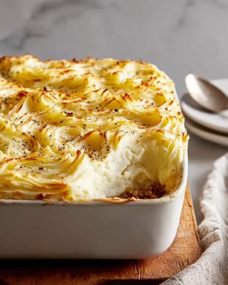 Russet Mashed Potato Casserole Recipe