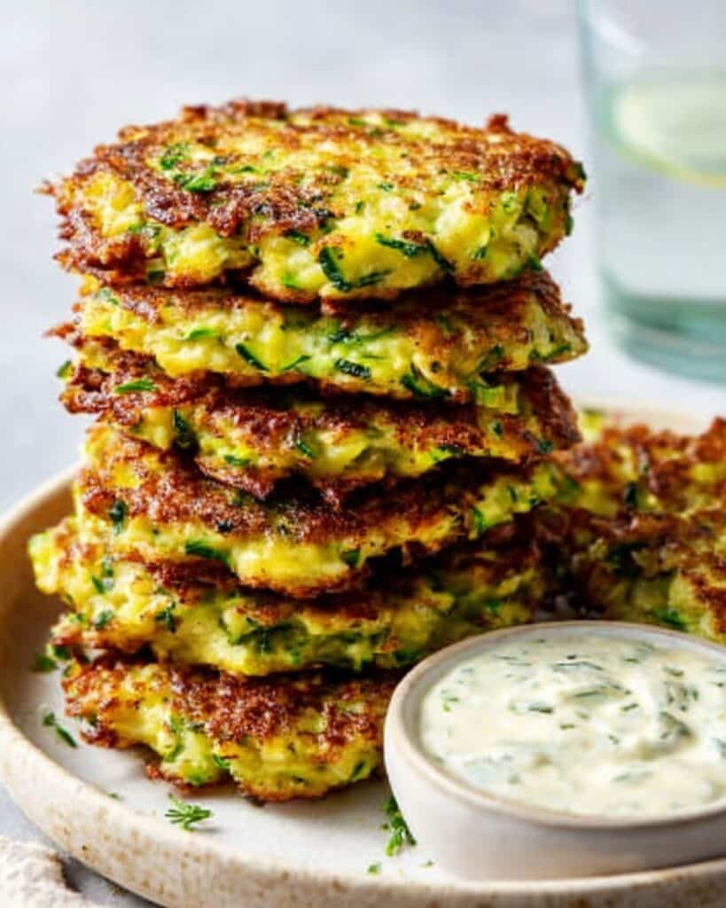 Crispy and Easy Zucchini Fritters Recipe