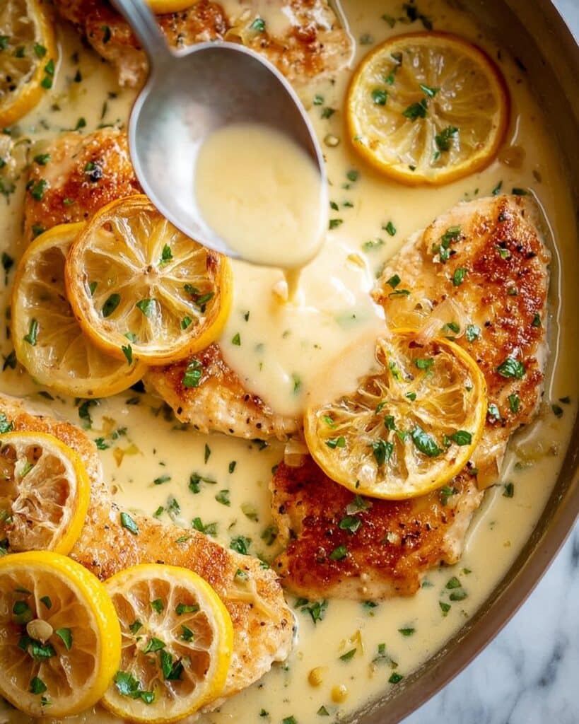 Creamy Chicken Francese Recipe