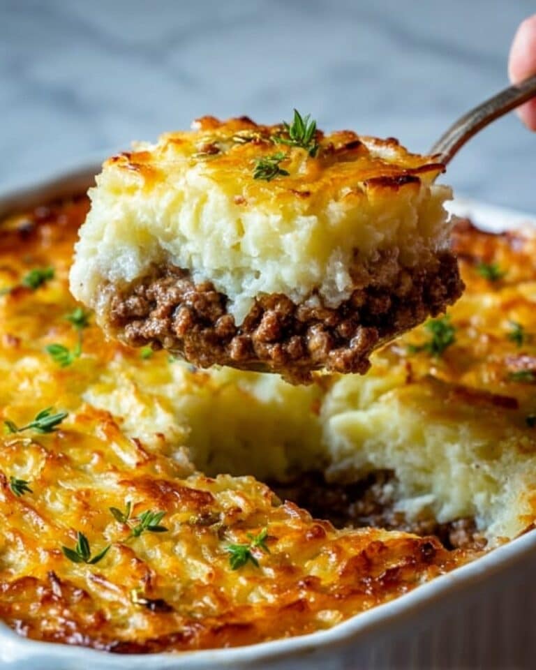 French Onion Ground Beef and Rice Casserole Recipe