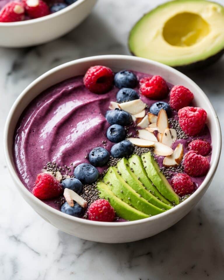 Superfood Berry Avocado Immunity Bowl Recipe
