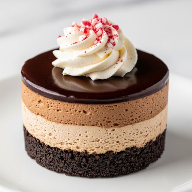 Mini Chocolate Peppermint Cheesecakes Recipe