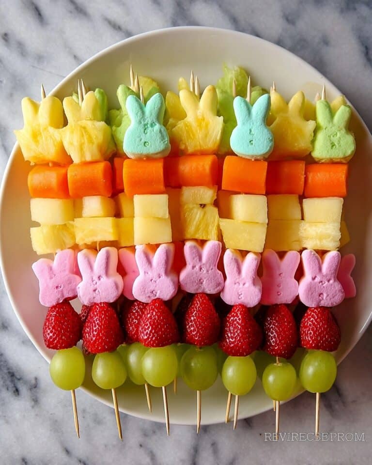 Peep Fruit Kabobs Recipe