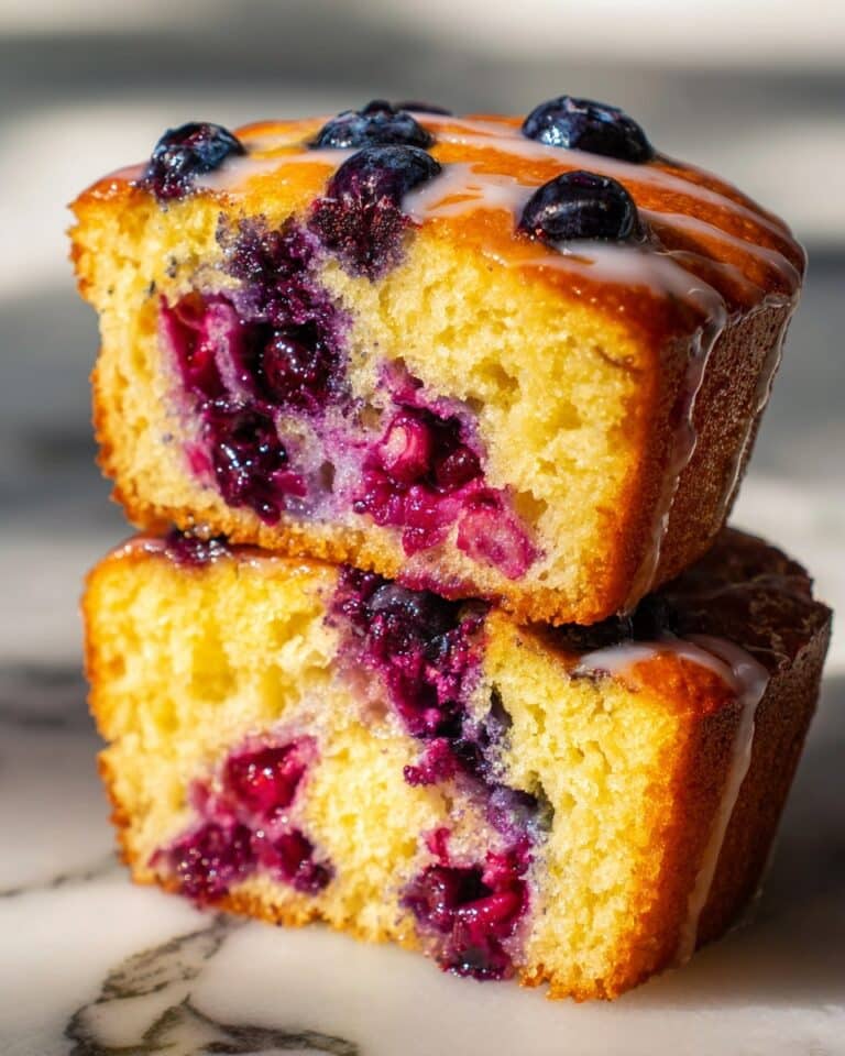 Vegan Blueberry Banana Bread with Cream Cheese Frosting Recipe