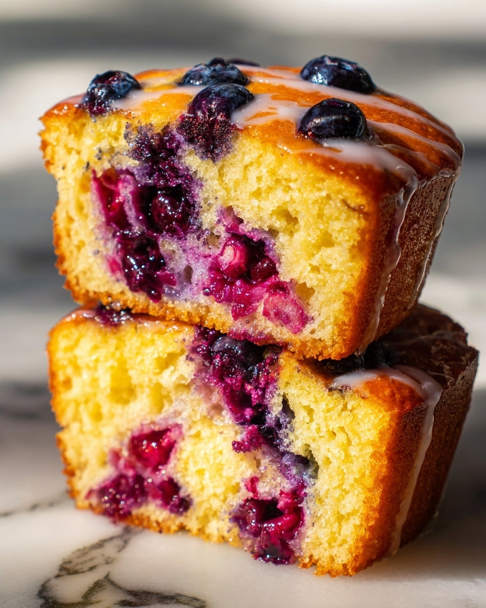 Vegan Blueberry Banana Bread with Cream Cheese Frosting Recipe