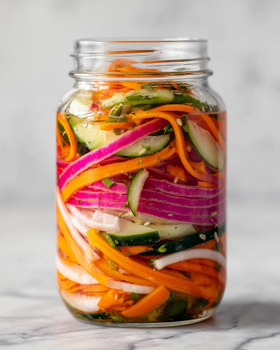 Quick Fridge Pickled Vegetables Recipe