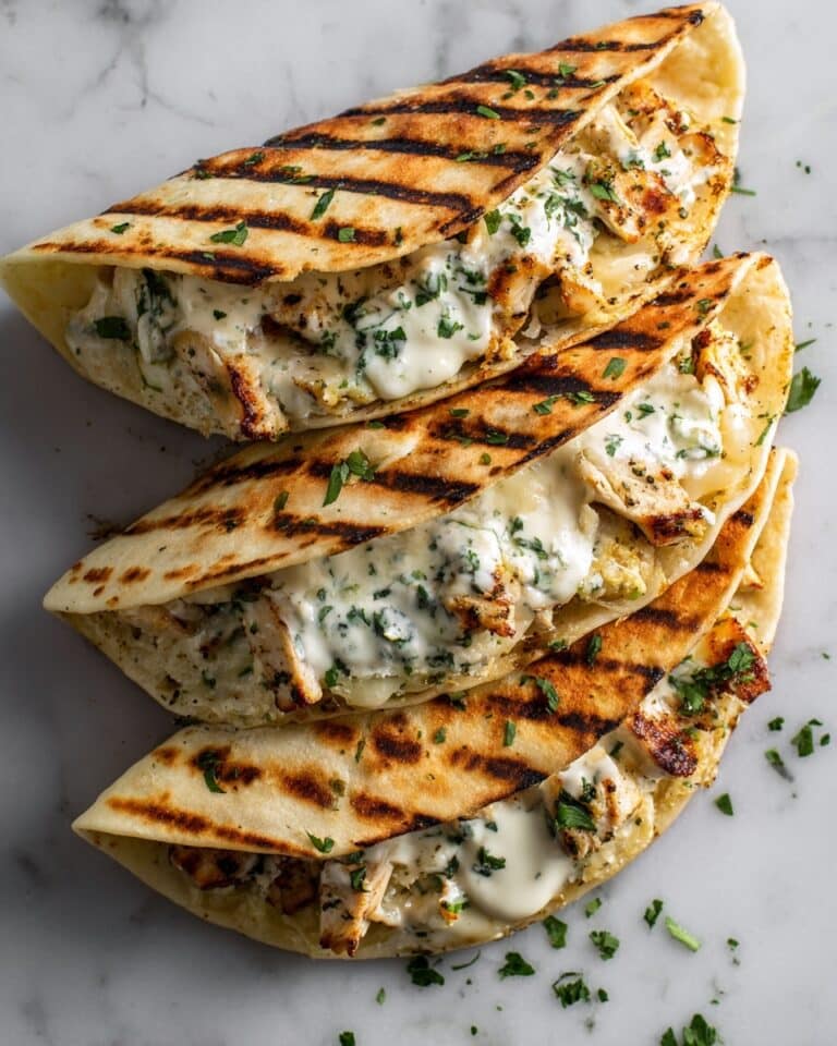 Low Carb Cheesy Garlic Chicken Wraps Recipe