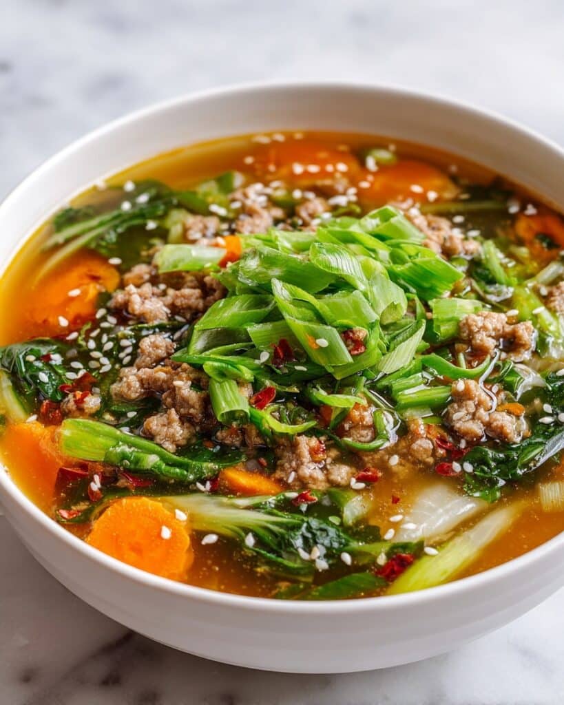 Cozy One-Pot Egg Roll Soup Recipe