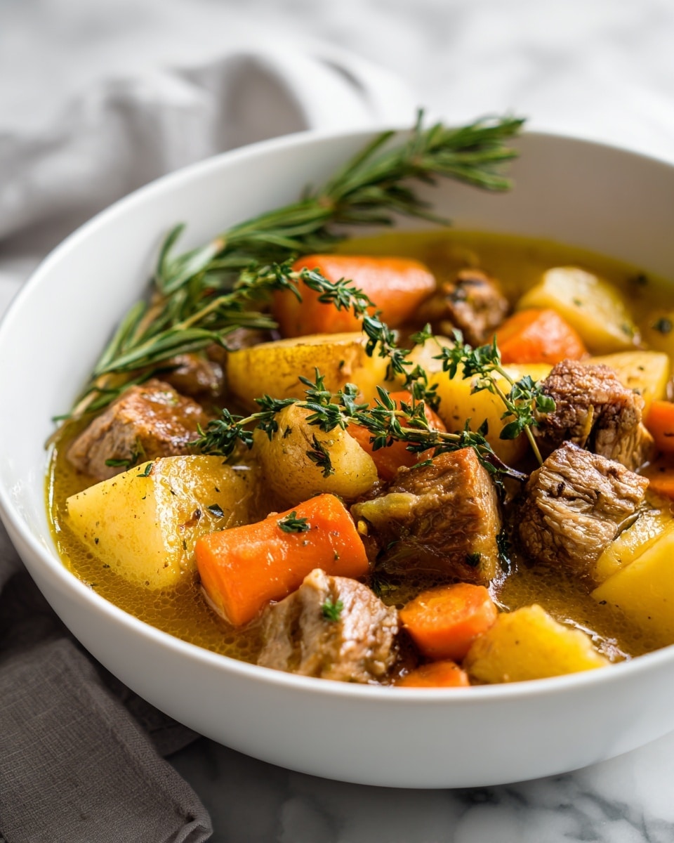 Slow Cooker AIP Beef Stew (Nightshade Free, Low FODMAP) Recipe