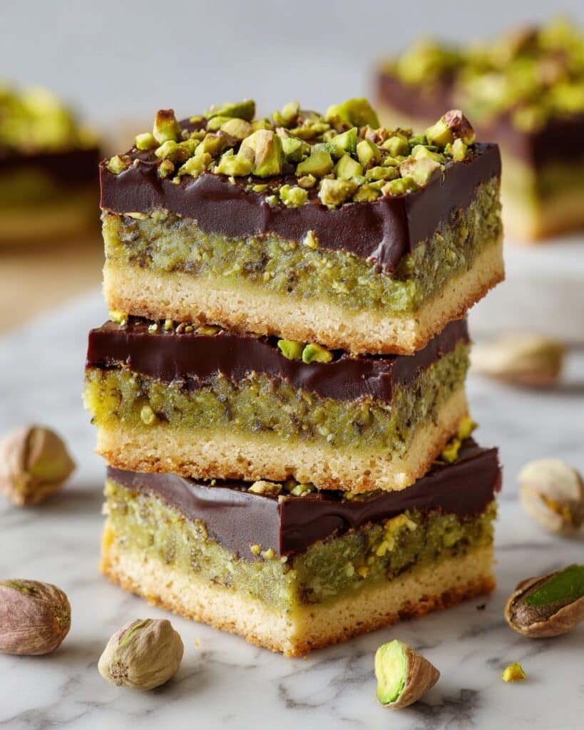 Dubai Chocolate Pistachio Bars Recipe